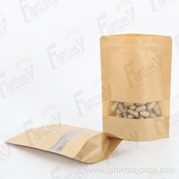 kraft paper zip lock bag kraft paper bag